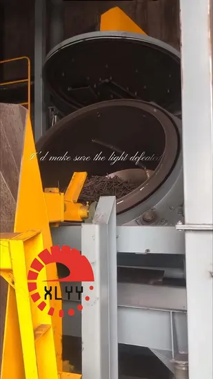 Heavy-Duty Inclined Drum Shot Blasting Machine for Thick-Scale Steel Pipe Treatment